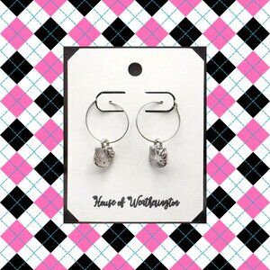Handcrafted Hello Kitty Earrings